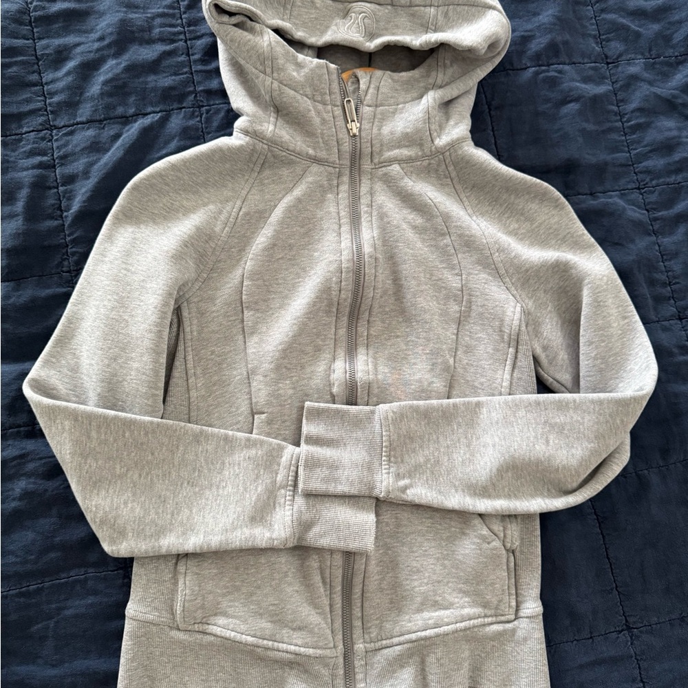 Lululemon Athletica Heather Gray Scuba Hoodie